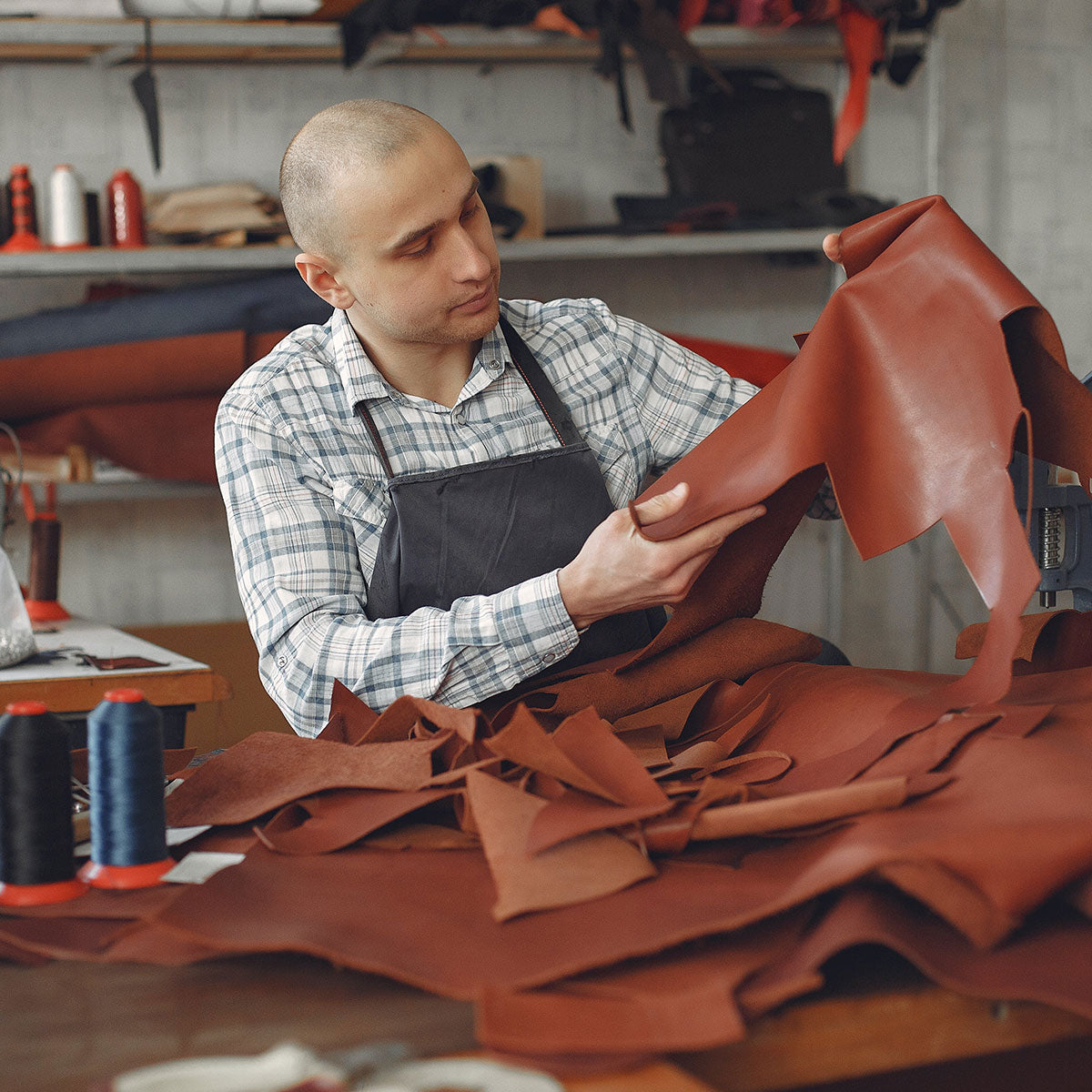 Leather making clearance