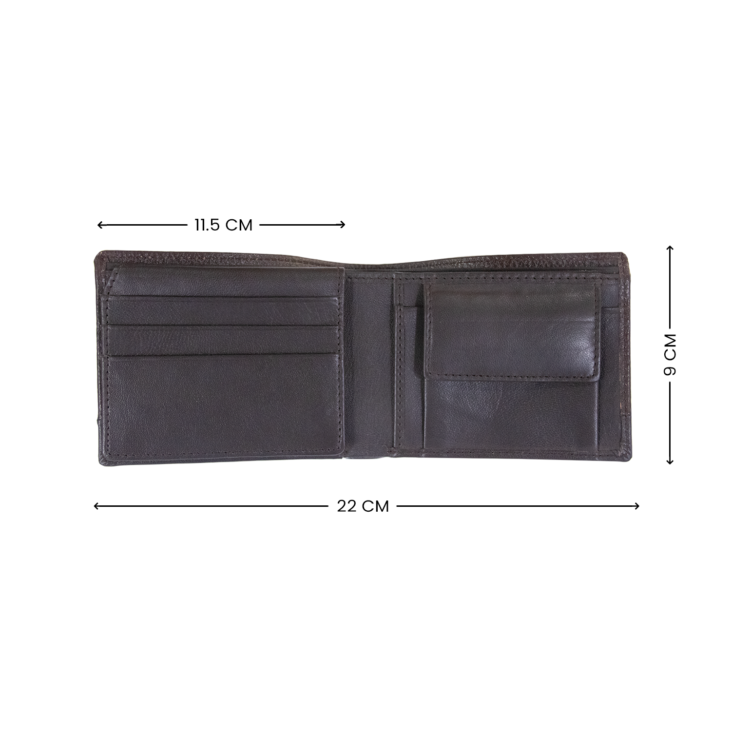 FIOR BI-FOLD LEATHER WALLET