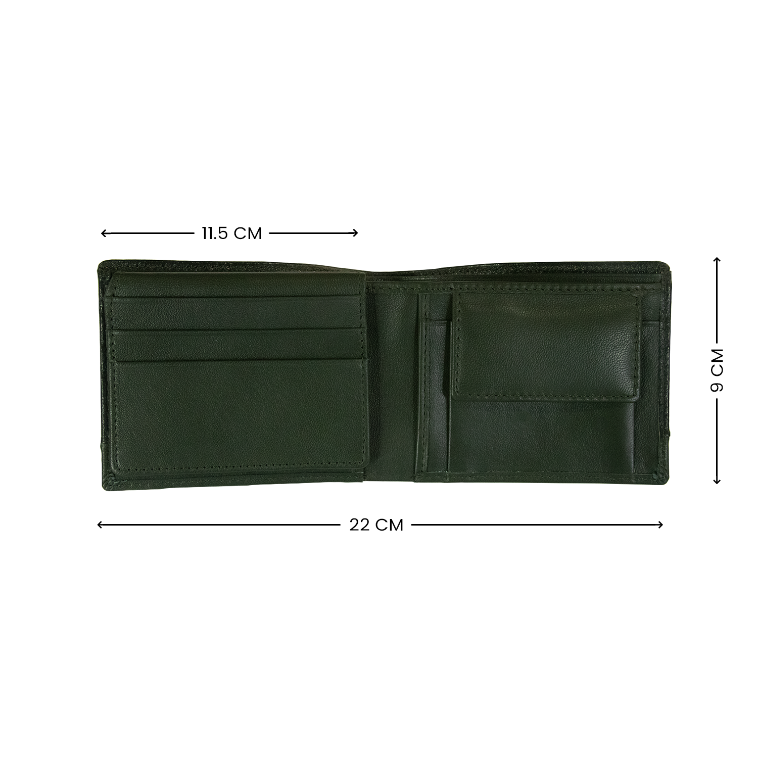 FIOR BI-FOLD LEATHER WALLET