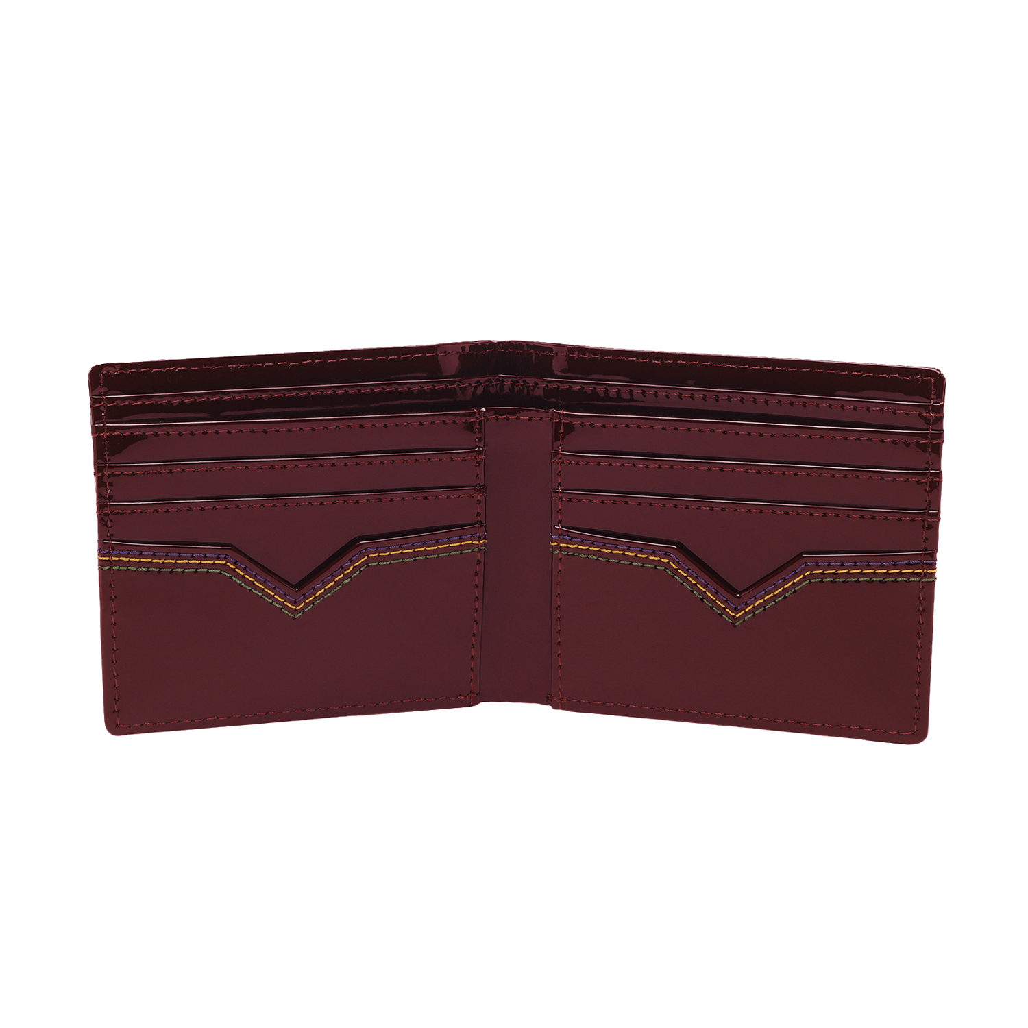 Polished Patent Mens Wallet