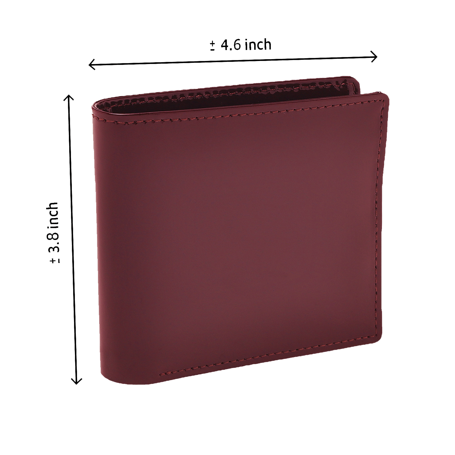 Polished Patent Mens Wallet